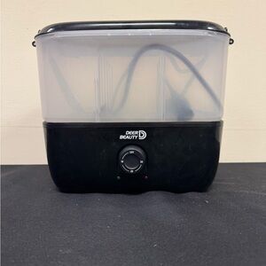 Dger Beauty Black and Clear Facial Steamer
